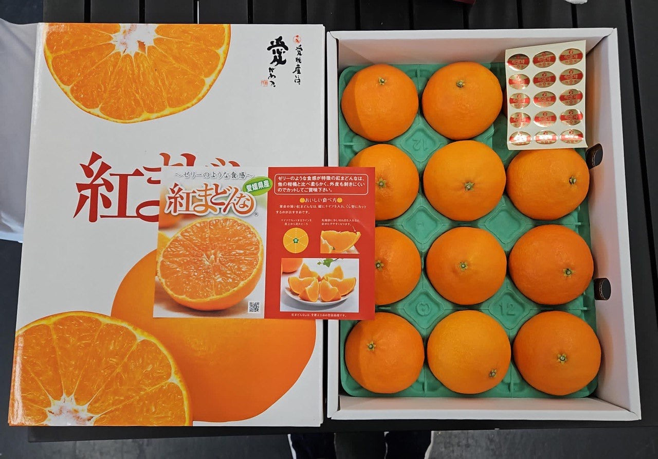 Ehime Madonna Orange Gift Box (3kg)