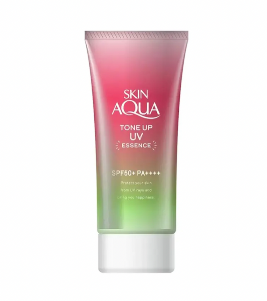SKIN AQUA Tone Up UV Essence (Happiness Aura Rose)