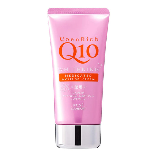 Kose Coenrich Q10 Whitening Medicated Moist Gel Hand Cream 80g