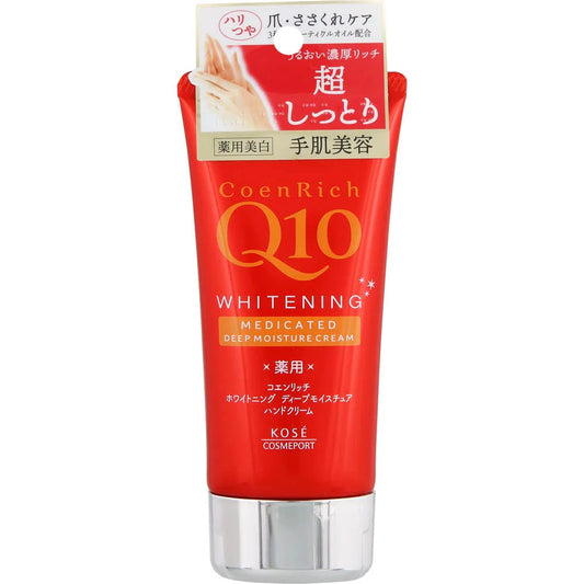 Kose Coenrich Q10 Whitening Medicated Deep Moisture Hand Cream 80g