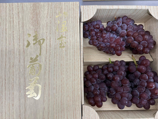 Yamanashi King Delaware Grape 1kg Box Set