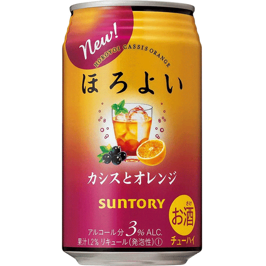 Suntory Horoyoi Cocktail <Cassis & Orange> 350ml Alc.3%